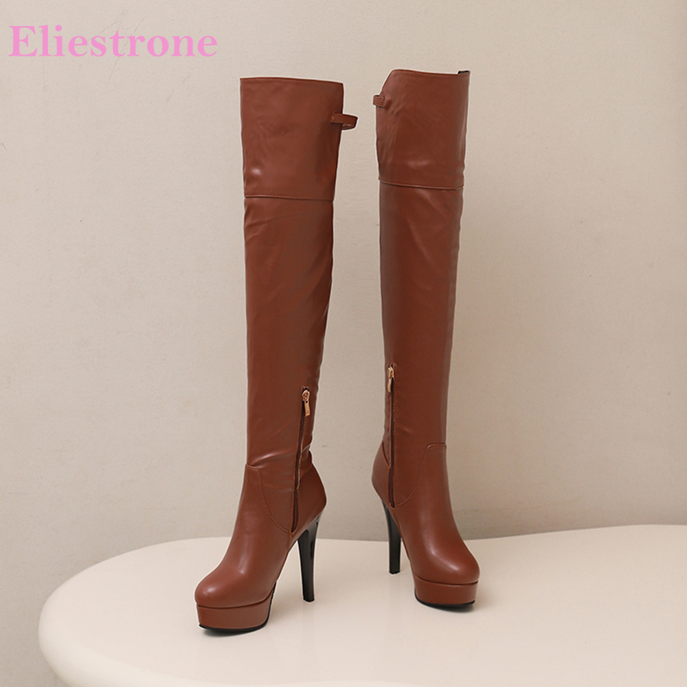 Women Fashion Over 50 - 2025 New Winter Fashion Brown White