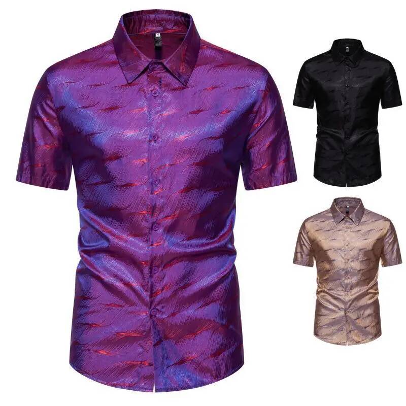 Women Queen Fashion - Men's European Summer Shirt New Line