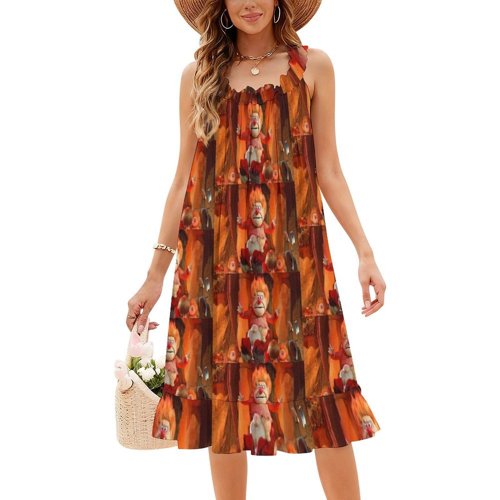 Heat Miser Head Honcho Floral  - Smocked Dress Women ulasan dan harga