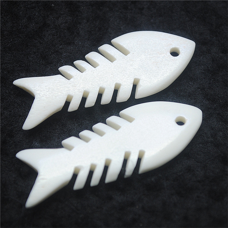 5PCS New White Bone Pendants 3 - Women Fashion Nz ulasan dan harga