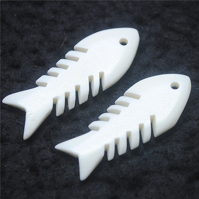 5PCS New White Bone Pendants 3 - Women Fashion Nz ulasan dan harga