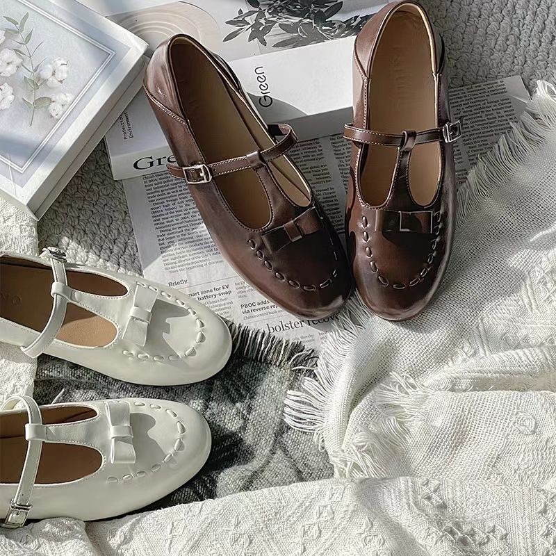 New French Roped Mary Jane Sho - Women'S Fashion Spring 2025 ulasan dan harga