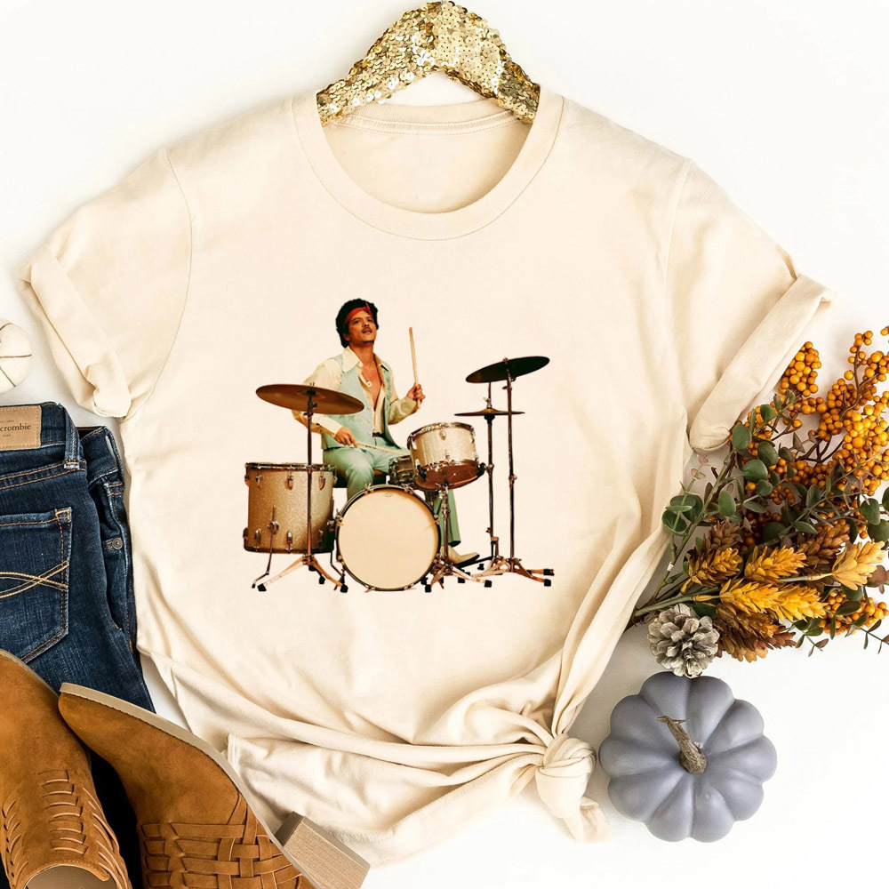 Bruno Mars shirt women gothic  - Women'S Fashion From The 80S ulasan dan harga