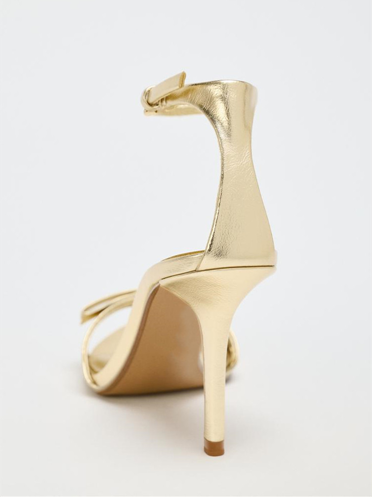 Elegant Golden Bow Brand High  - Women'S Fashion Brand Shoes ulasan dan harga