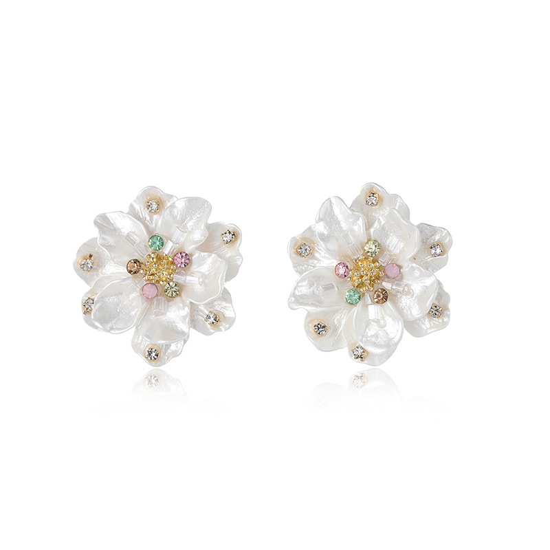 New Jewelry Shell Flower Tempe - Women Fashion Nz ulasan dan harga