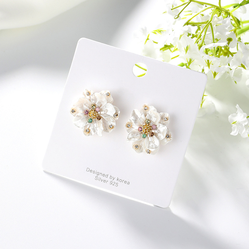 New Jewelry Shell Flower Tempe - Women Fashion Nz ulasan dan harga