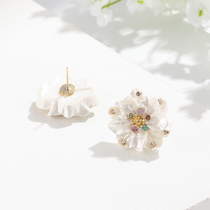 New Jewelry Shell Flower Tempe - Women Fashion Nz ulasan dan harga