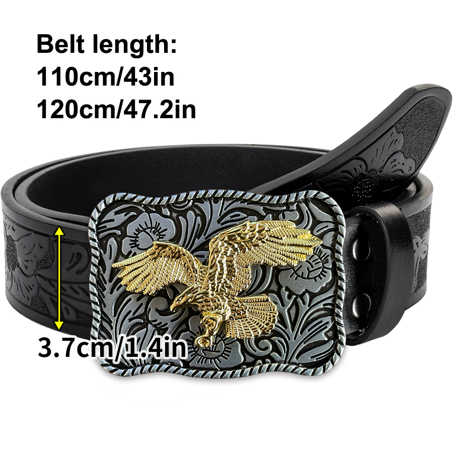 Eagle Tang Grass Pattern Belt  - Women Fashion Nz ulasan dan harga