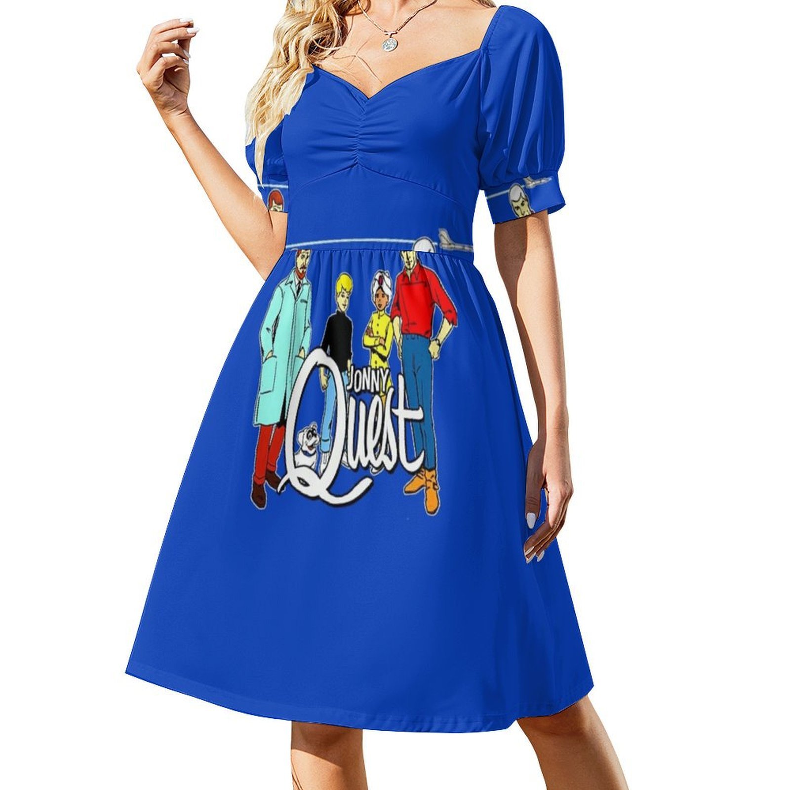 Jonny Quest Non-Distressed Flo - Smocked Dress Women ulasan dan harga