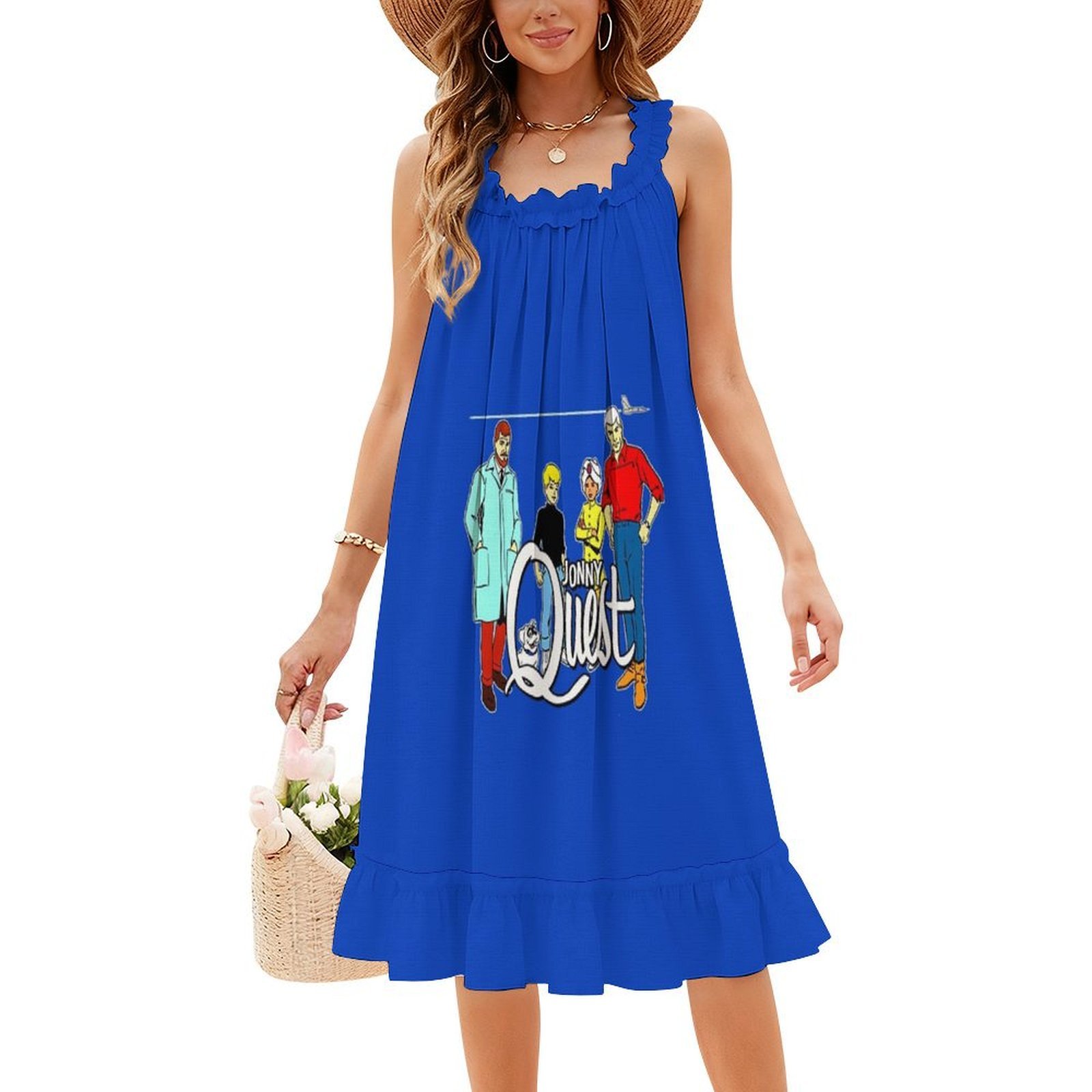 Jonny Quest Non-Distressed Flo - Smocked Dress Women ulasan dan harga