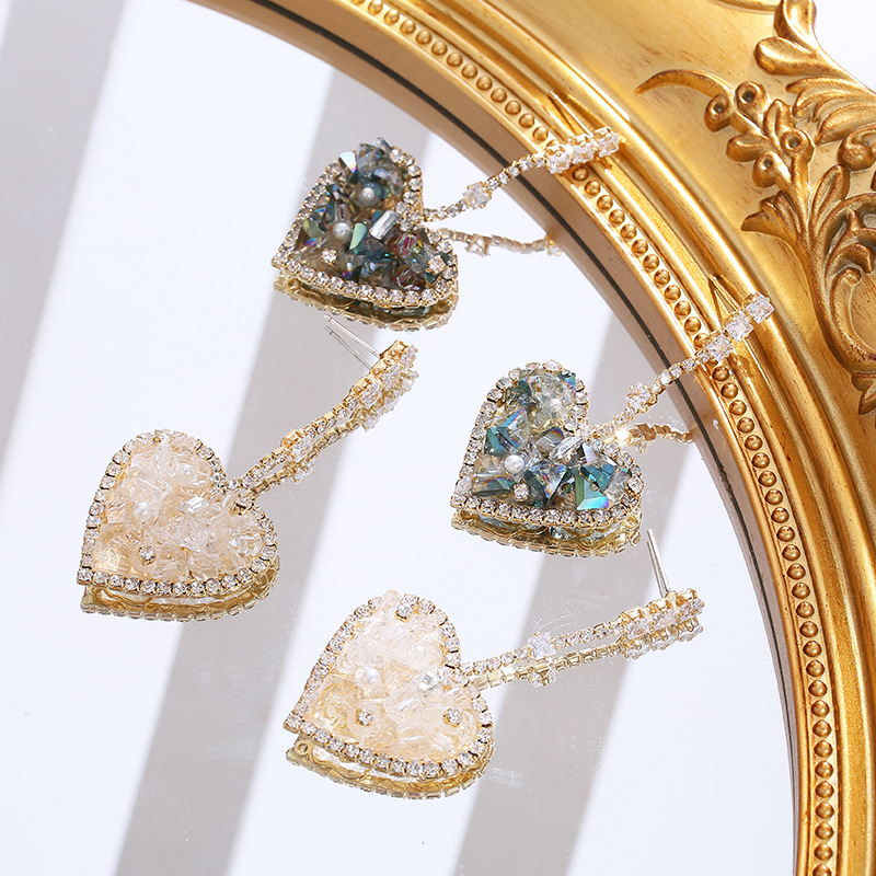 New High-End Simple Crystal He - Women Fashion Nz ulasan dan harga