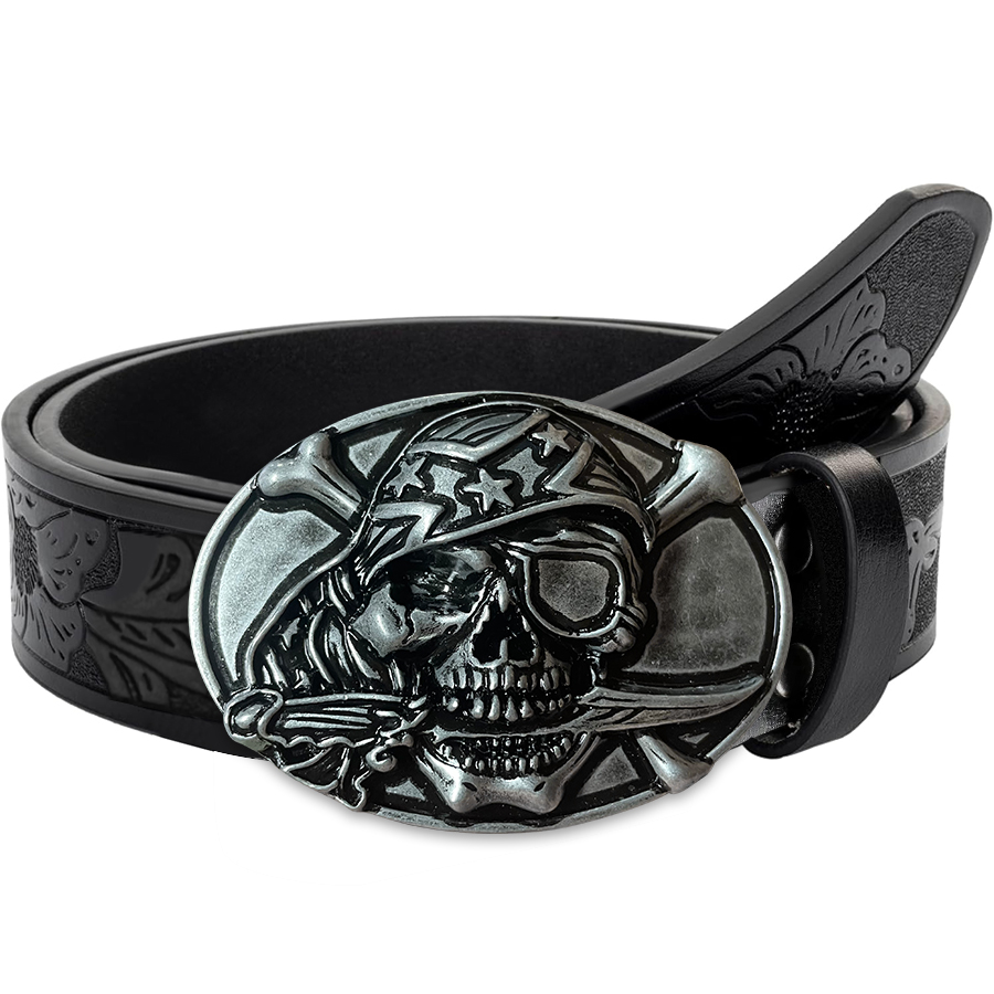 Bite Knife Skull Belt Exquisit - Women Fashion Nz ulasan dan harga
