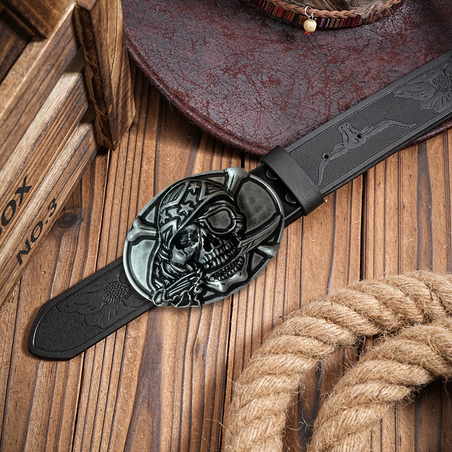 Bite Knife Skull Belt Exquisit - Women Fashion Nz ulasan dan harga