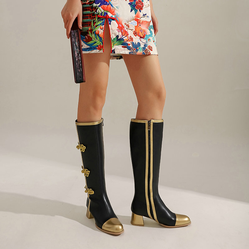 Big Size Fashion Knee High Boo - Women'S Fashion Knee High Boots ulasan dan harga