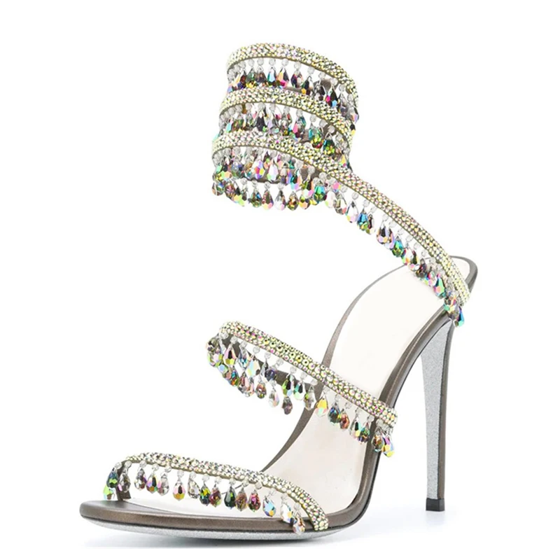 Crystal Pendant Ankle Snake Wr - Women'S Fashion Spring 2025 ulasan dan harga