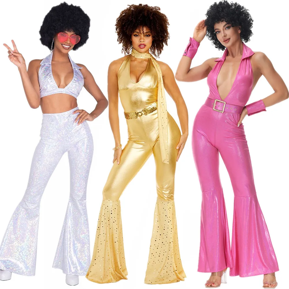 Woman Sexy 70s 80s Hippie Cost - Women'S Fashion From The 80S ulasan dan harga
