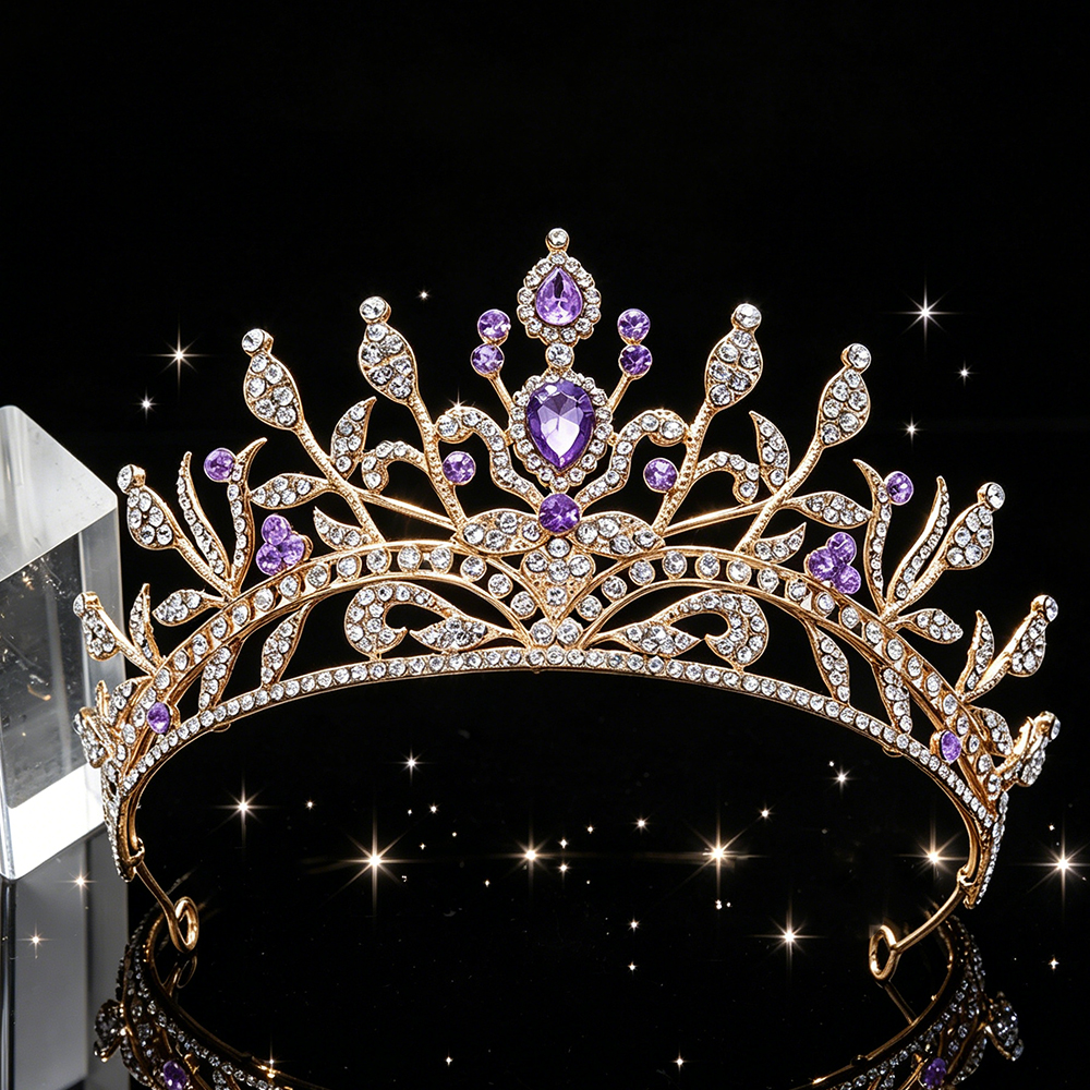 Fashion Baroque Bridal Tiara S - Women Queen Fashion ulasan dan harga