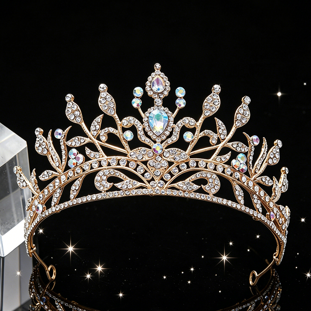 Fashion Baroque Bridal Tiara S - Women Queen Fashion ulasan dan harga