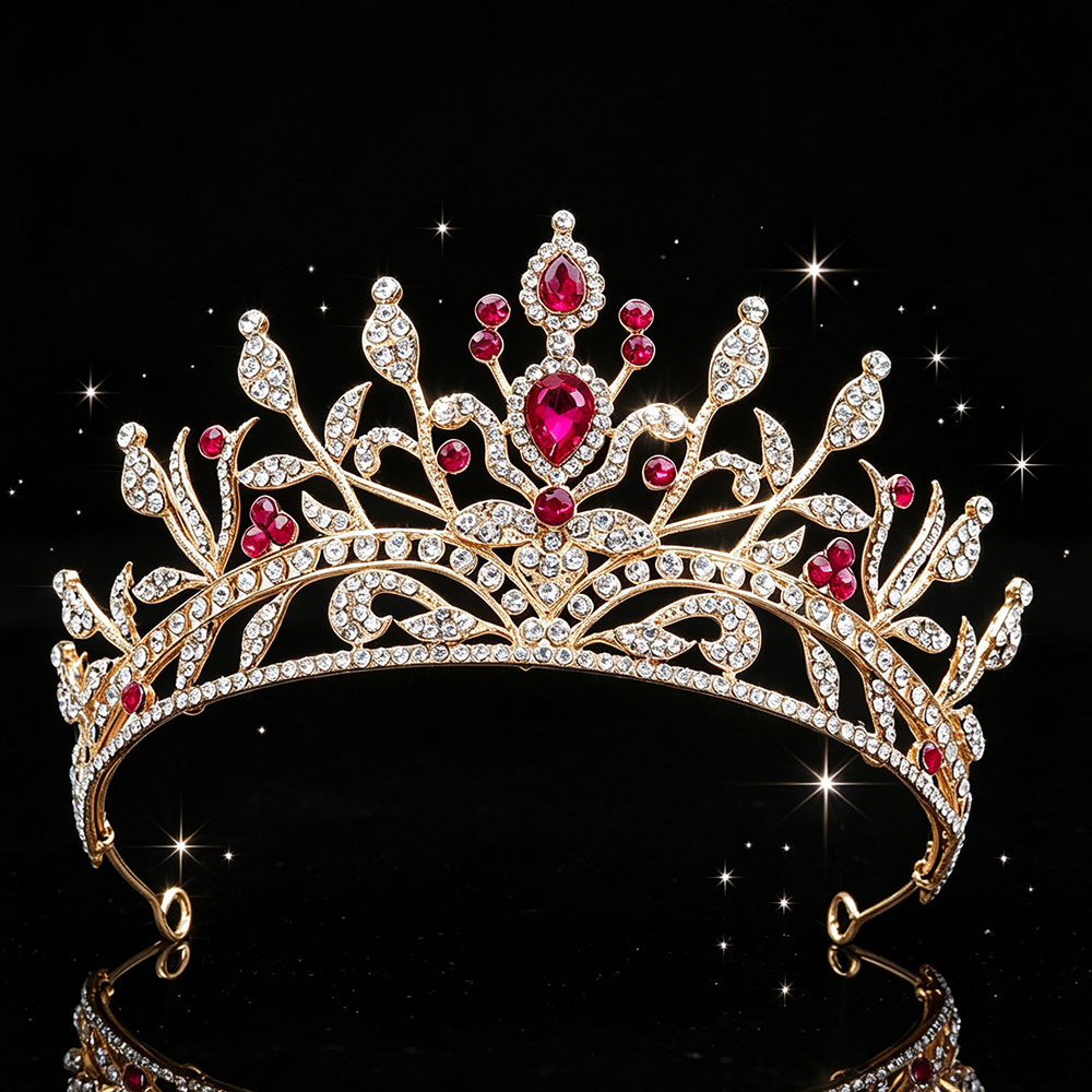 Fashion Baroque Bridal Tiara S - Women Queen Fashion ulasan dan harga