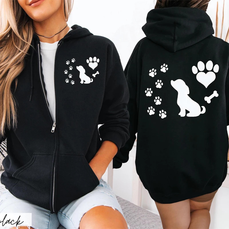 Women Chic Zip Hoodies Fashion - Women'S Fashion Zip Hoodie ulasan dan harga