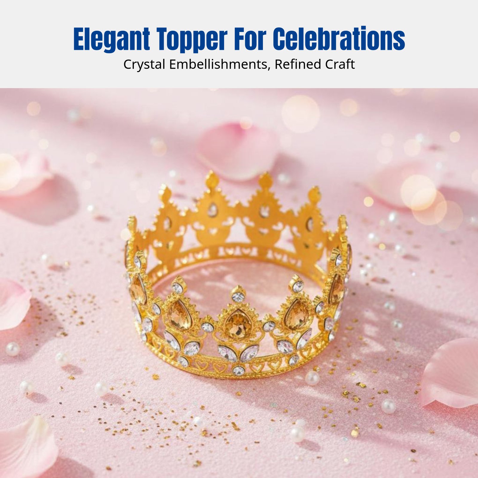 Mother's Day Teardrop Crystal  - Women Queen Fashion ulasan dan harga
