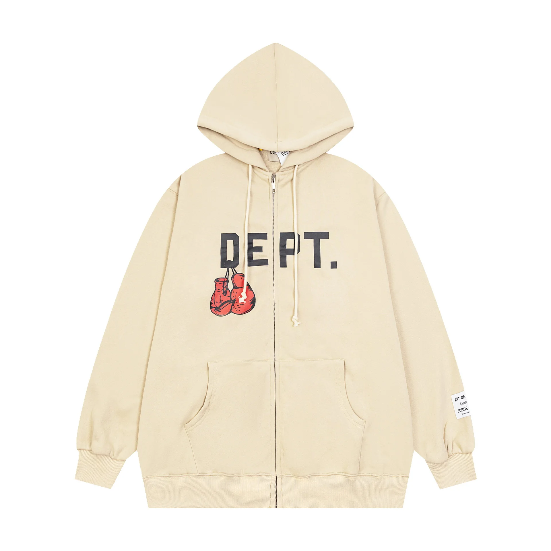 Dept Print Fashion Brand Lette - Women'S Fashion Zip Hoodie ulasan dan harga
