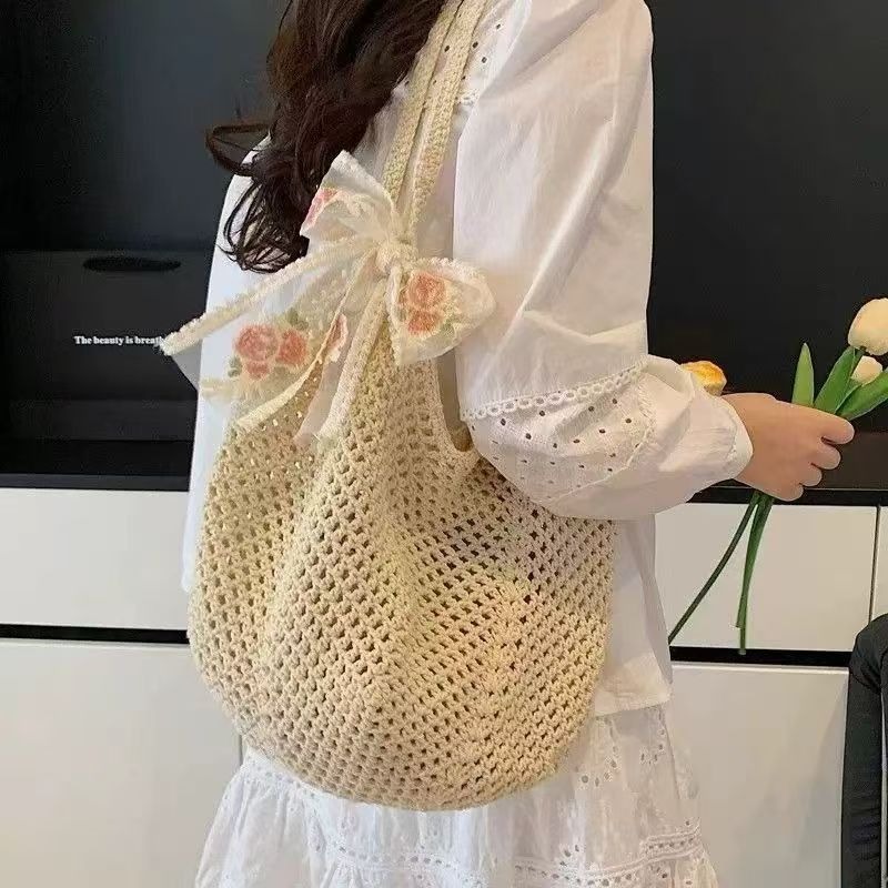New Knitted Bag 2026 Lazy Wind - Women Fashion Style ulasan dan harga