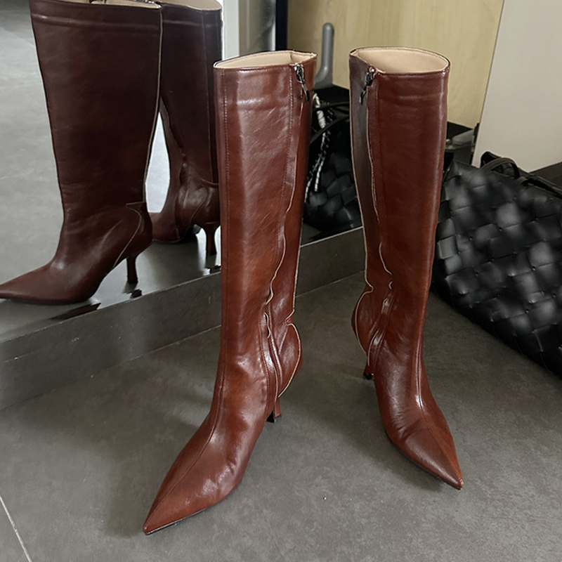 Liyke High Quality Soft Cozy L - Women'S Fashion Knee High Boots ulasan dan harga