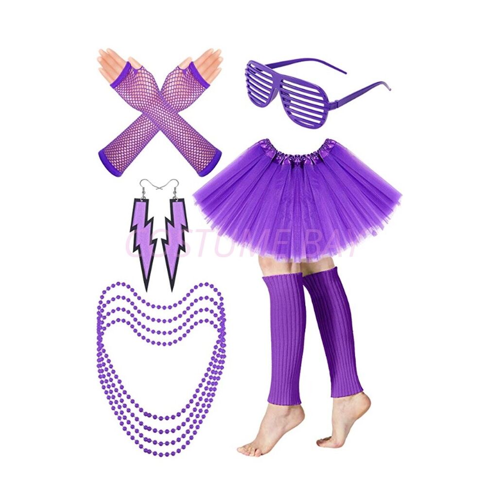 PESENAR Womens Neon 80s Tutu S - Women'S Fashion From The 80S ulasan dan harga
