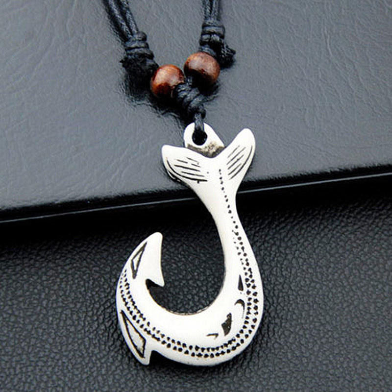 NZ Maori Fish Hook Charm Neckl - Women Fashion Nz ulasan dan harga