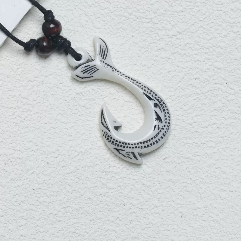 NZ Maori Fish Hook Charm Neckl - Women Fashion Nz ulasan dan harga