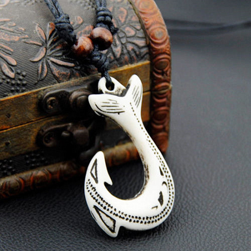 NZ Maori Fish Hook Charm Neckl - Women Fashion Nz ulasan dan harga