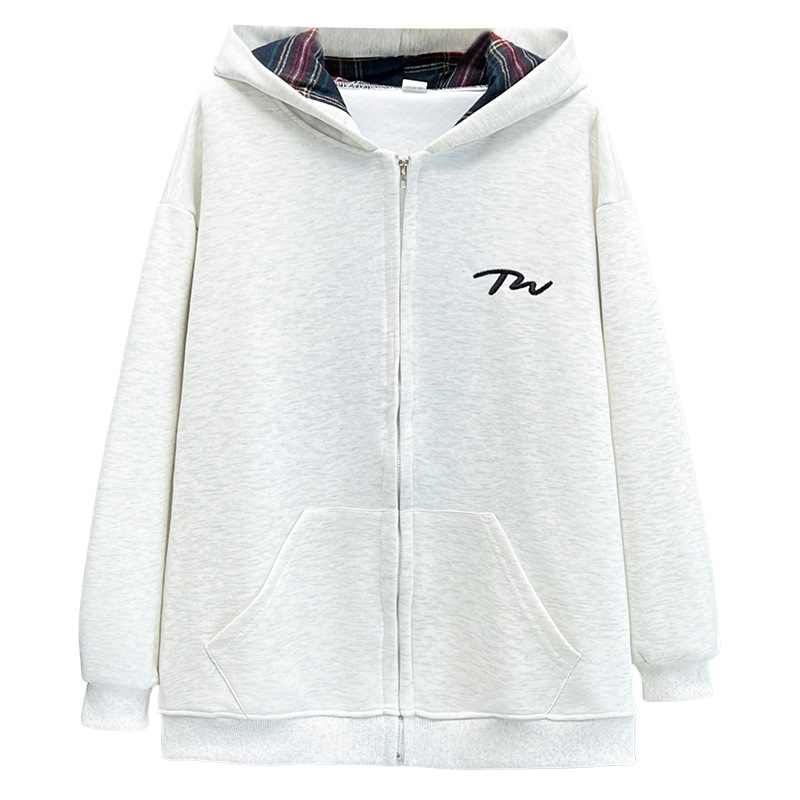XXXXL Fashion Plus Size Women' - Women'S Fashion Zip Hoodie ulasan dan harga