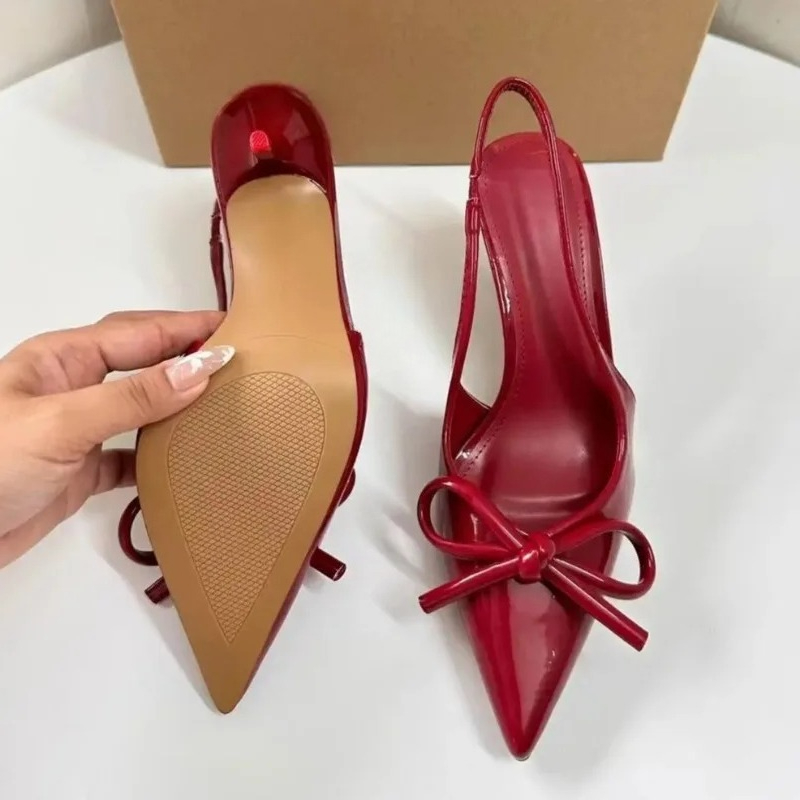 Patent Leather High Heels Wome - Women'S Fashion Brand Shoes ulasan dan harga