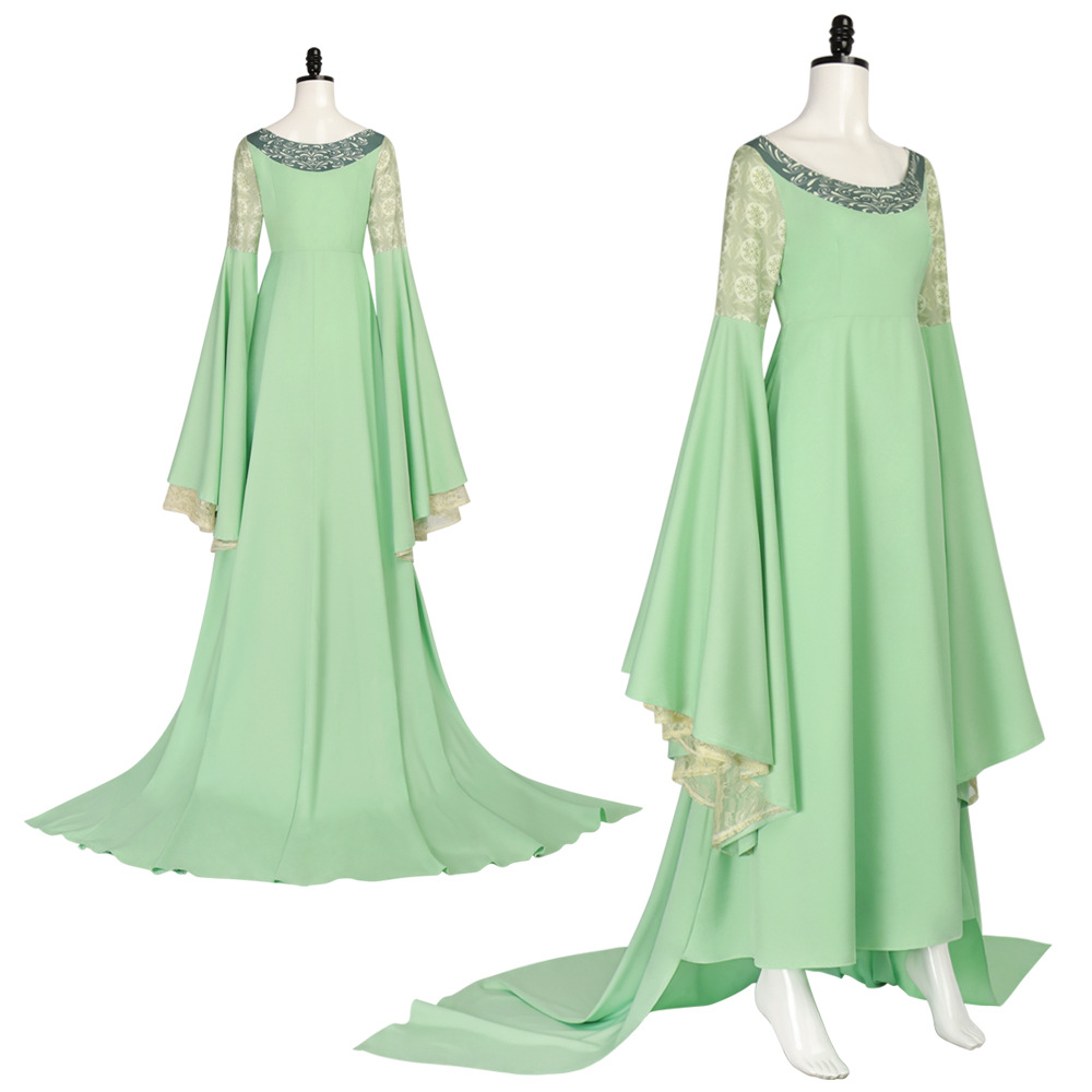 Halloween Costumes Arwen Cospl - Women Queen Fashion ulasan dan harga
