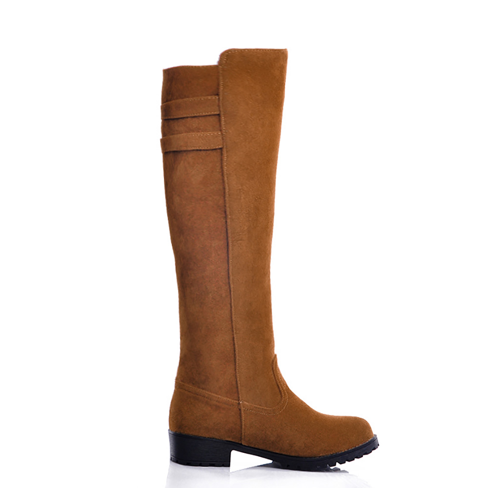 Brand New Winter Fashion Army  - Women'S Fashion Knee High Boots ulasan dan harga