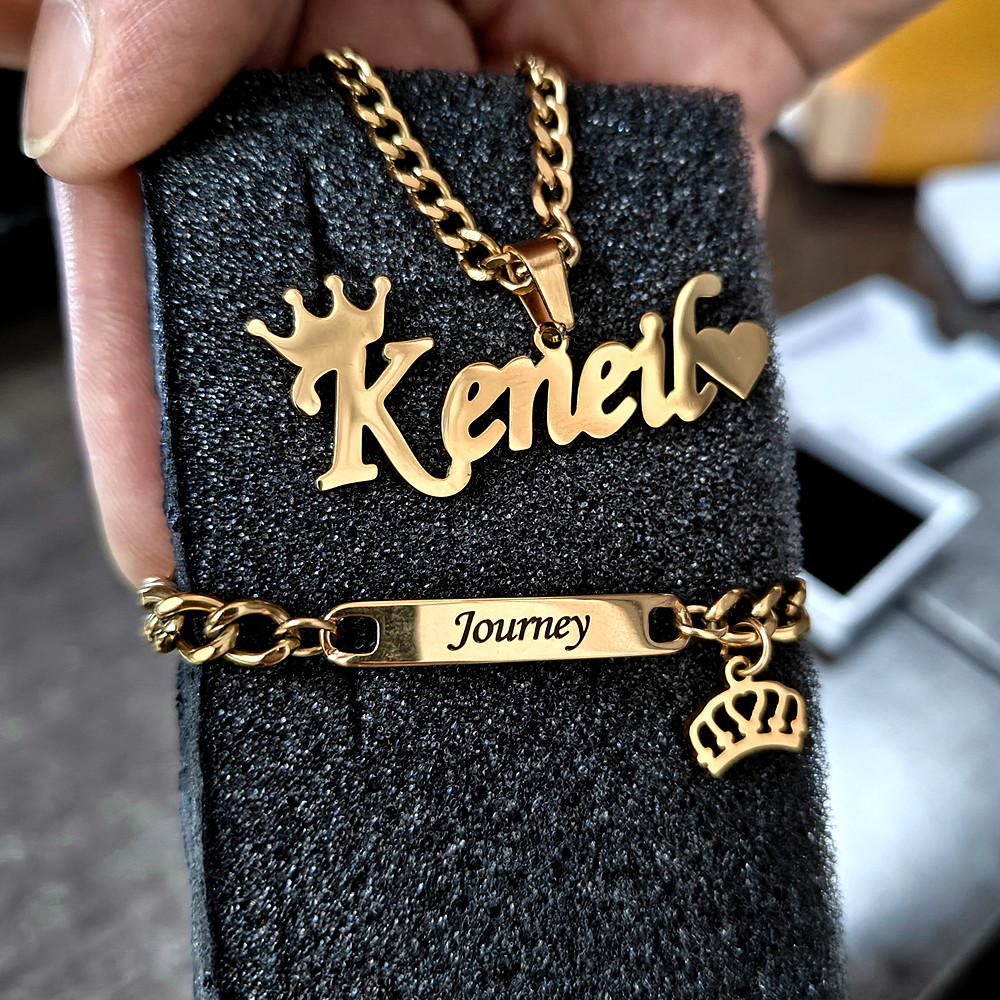 Custom Personalizado Crown Nam - Women Fashion Name Ideas ulasan dan harga