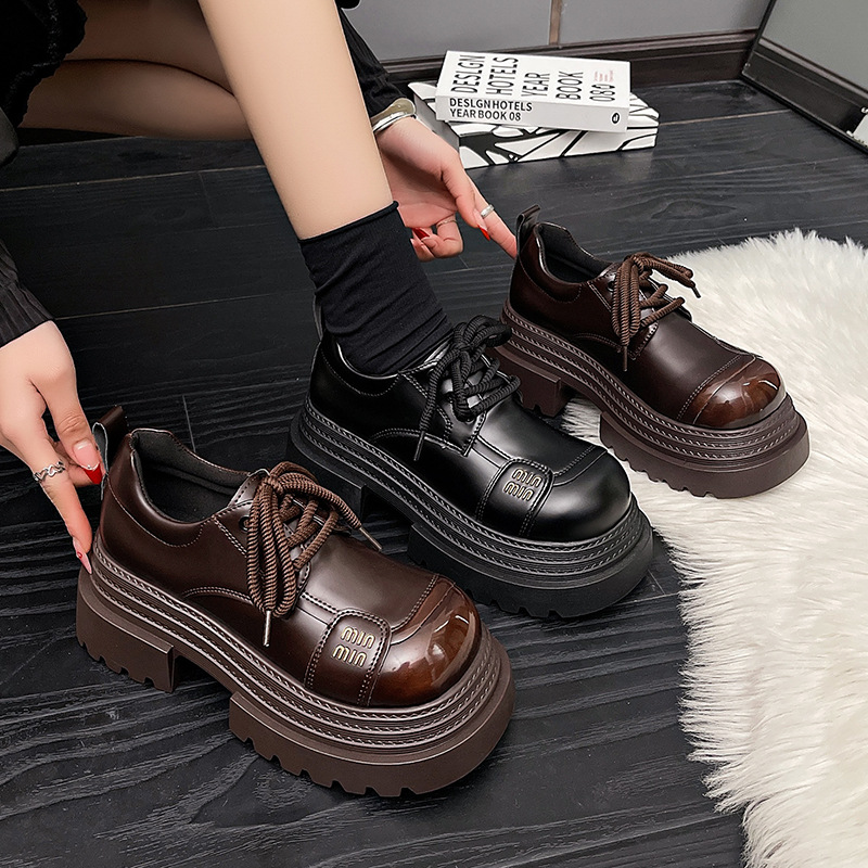 Women's single shoes thick sol - Women'S Fashion Spring 2025 ulasan dan harga
