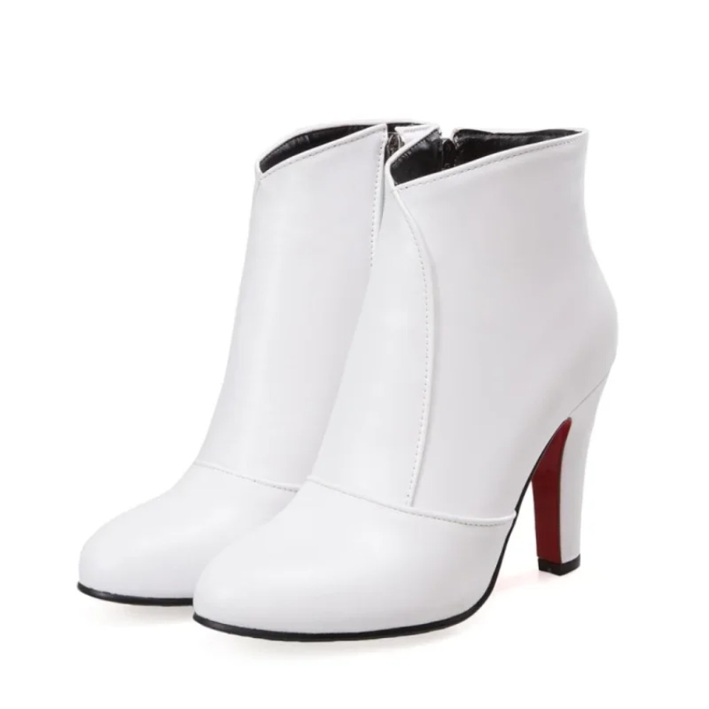 Botas De Mujer Round Toe Ankle - Women'S Fashion Riding Boots ulasan dan harga