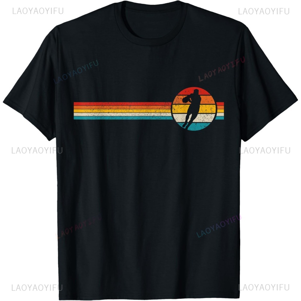 Vintage Rugby Player Sports Re - Women'S Fashion Rugby Shirt ulasan dan harga