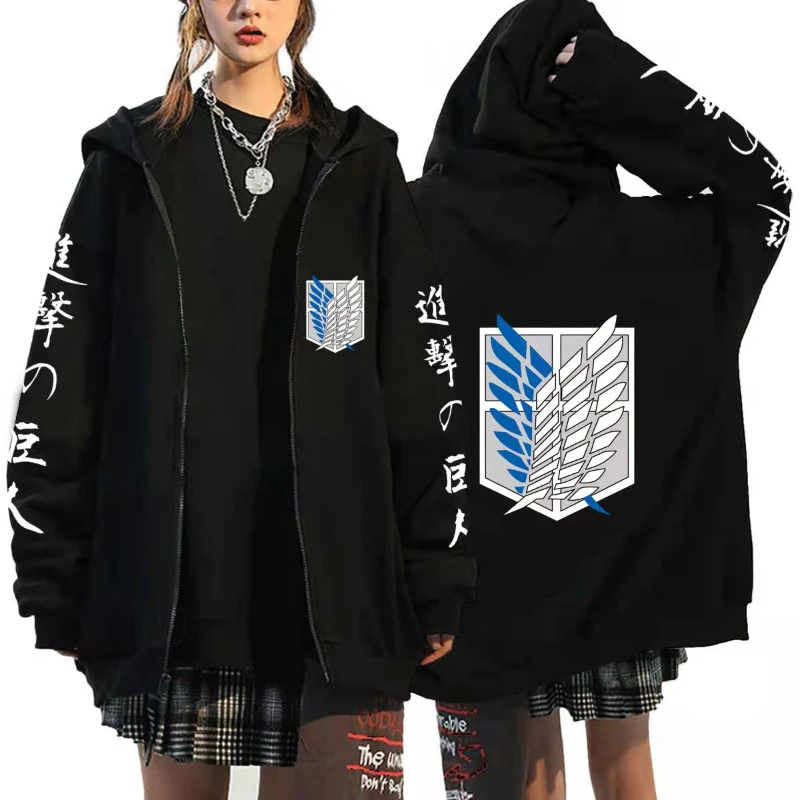 Anime Zipper Hoodie Sports Coa - Women'S Fashion Zip Hoodie ulasan dan harga