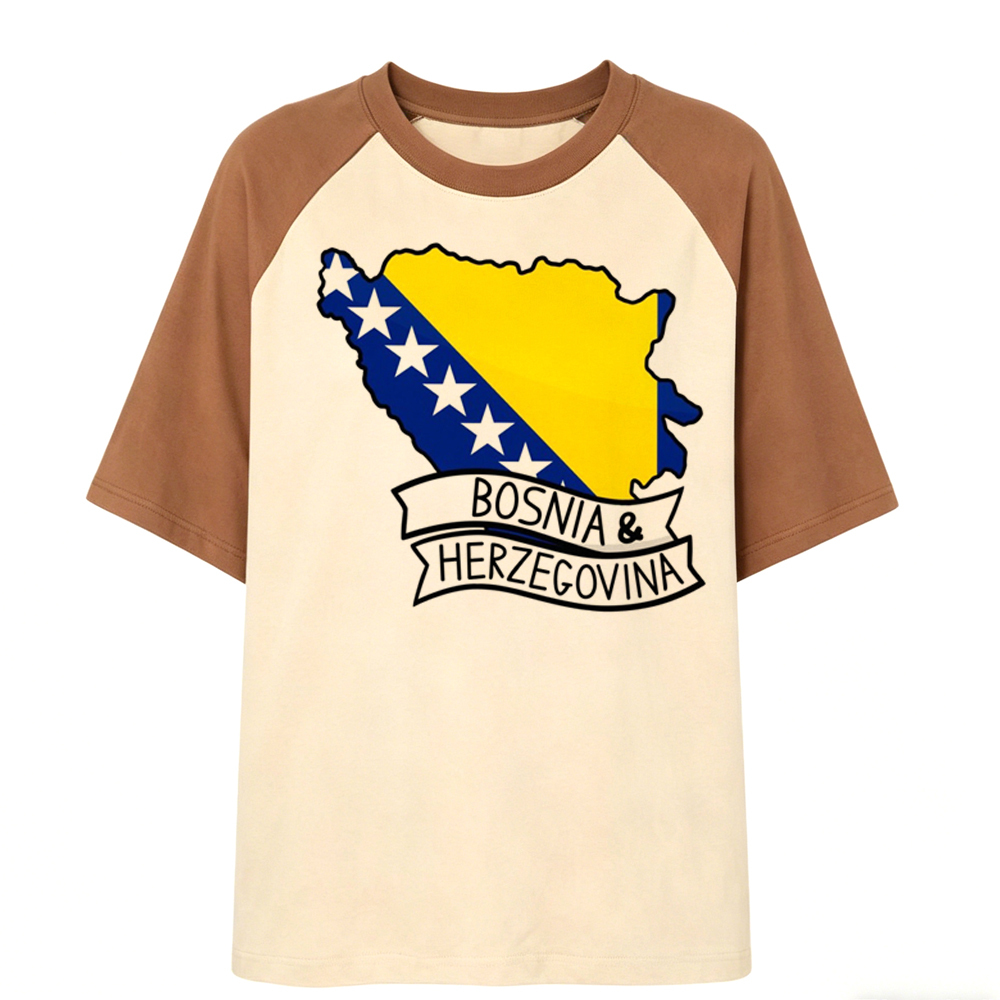 Bosnia tshirt female Retro vin - Women'S Fashion From The 80S ulasan dan harga