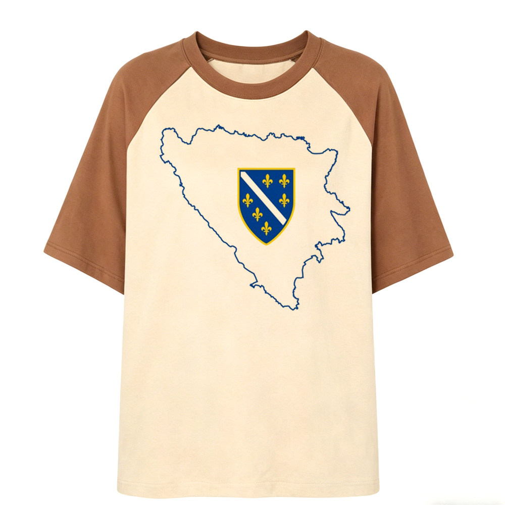 Bosnia tshirt female Retro vin - Women'S Fashion From The 80S ulasan dan harga