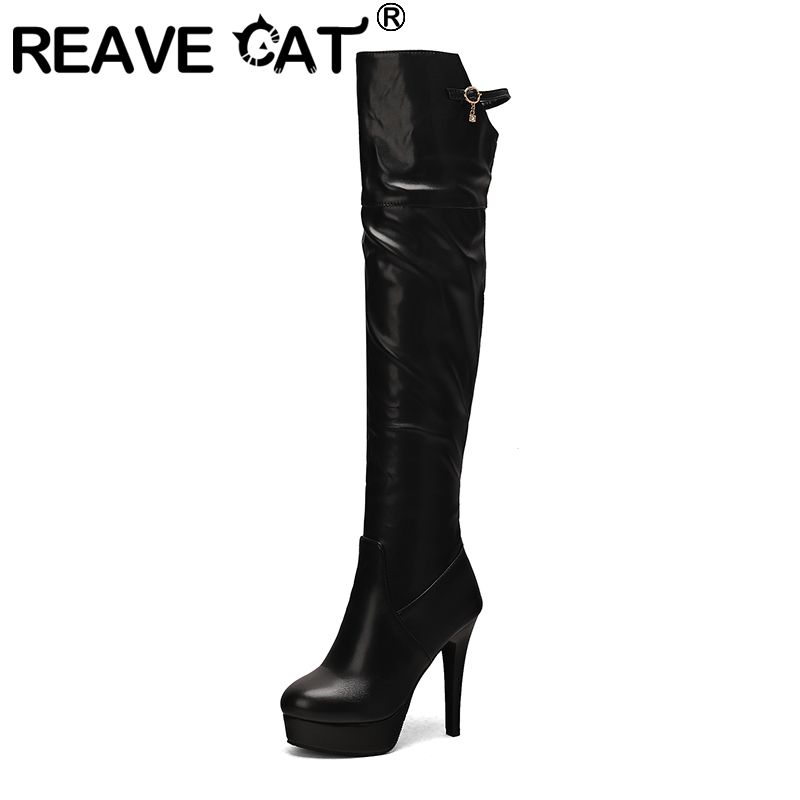 REAVE CAT 2025 Sexy Thigh Boot - Women Fashion Over 50 ulasan dan harga
