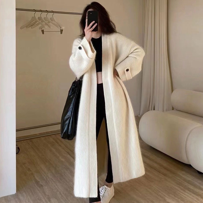 Women's Winter Fashion V-Neck  - Women Fashion Over 50 ulasan dan harga