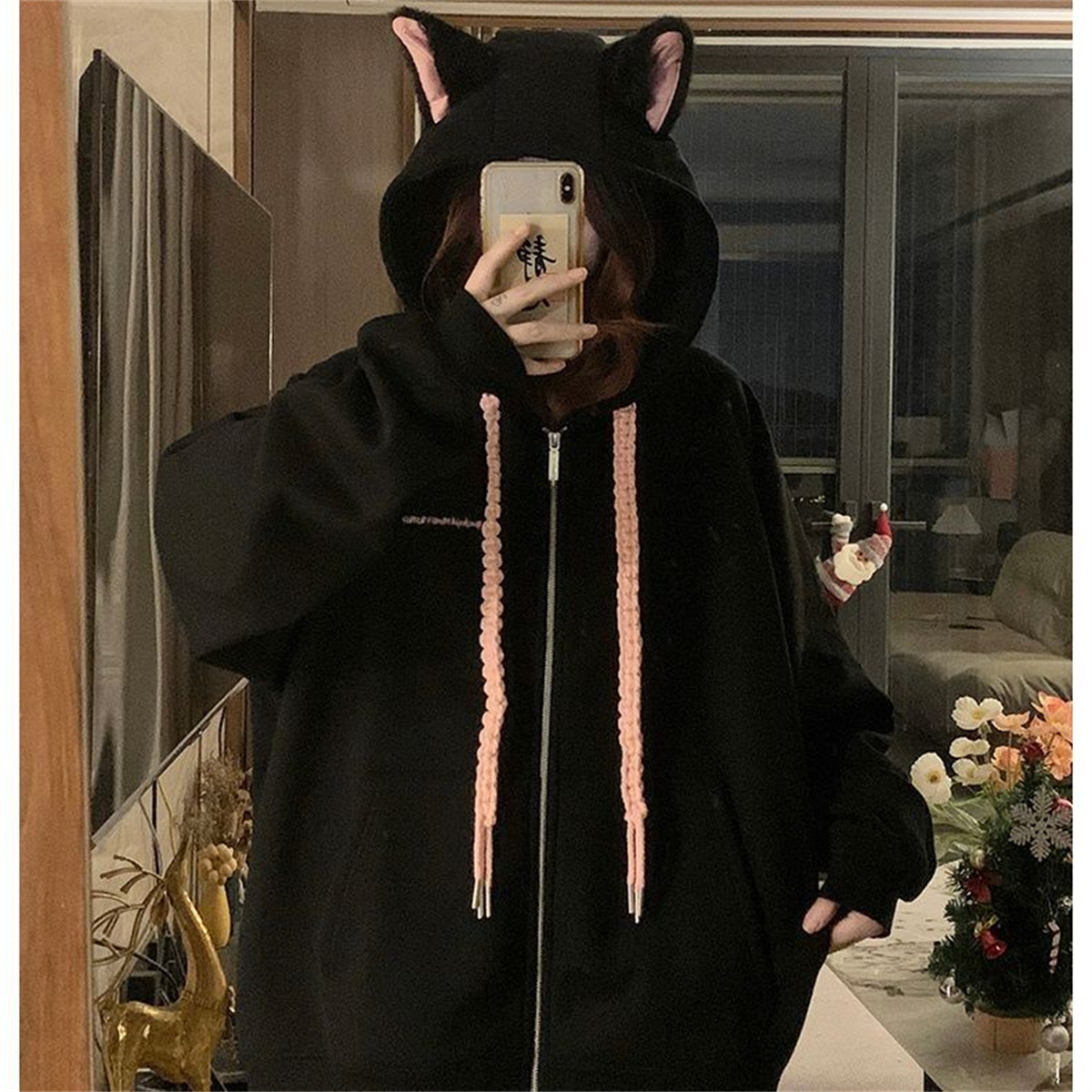 2025 Cute Girls Spring And Aut - Women'S Fashion Zip Hoodie ulasan dan harga