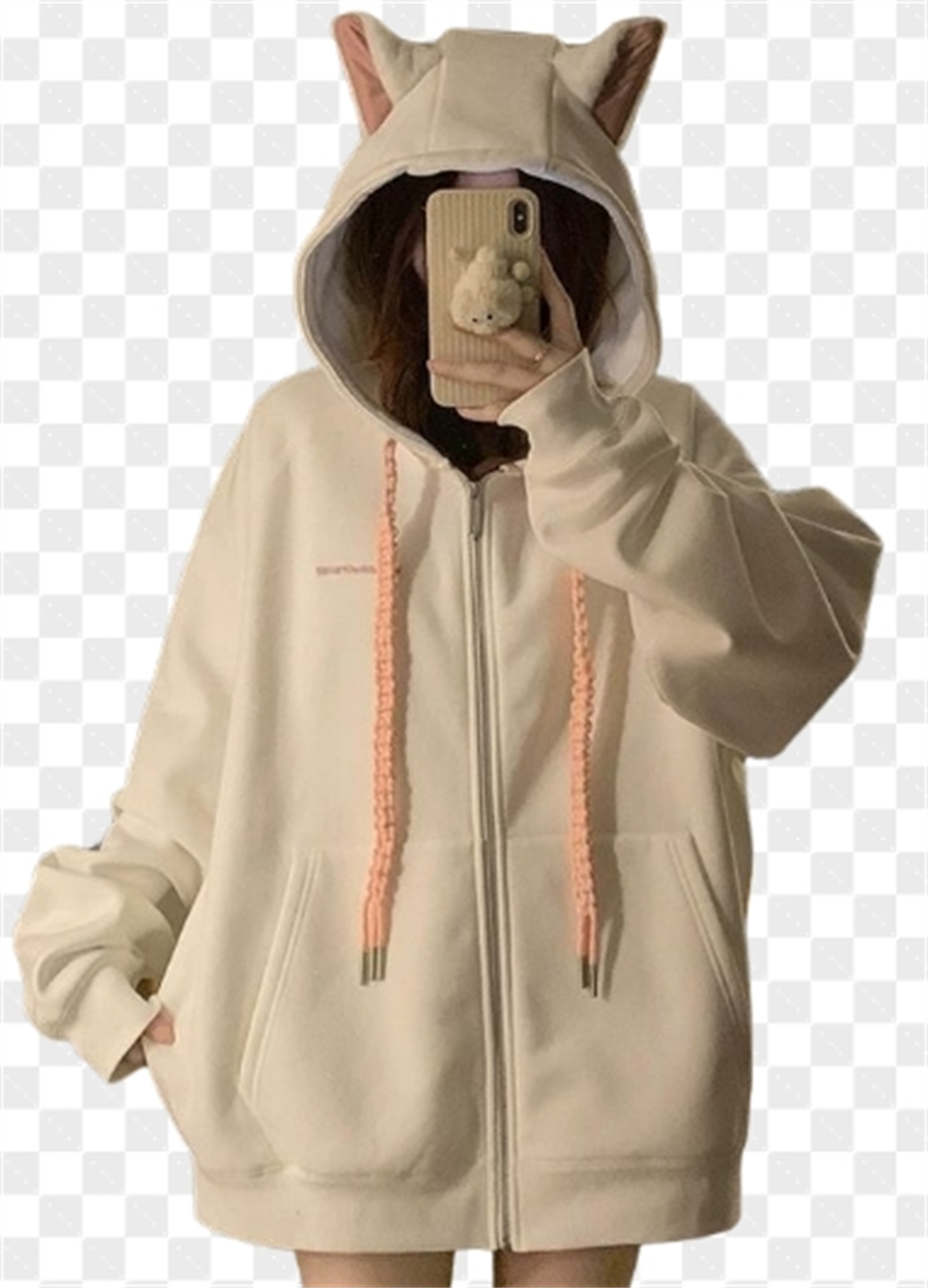 2025 Cute Girls Spring And Aut - Women'S Fashion Zip Hoodie ulasan dan harga