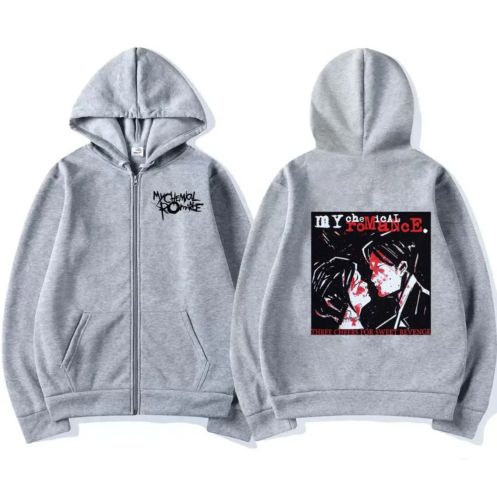 Rock Band My Chemical Romance  - Women'S Fashion Zip Hoodie ulasan dan harga