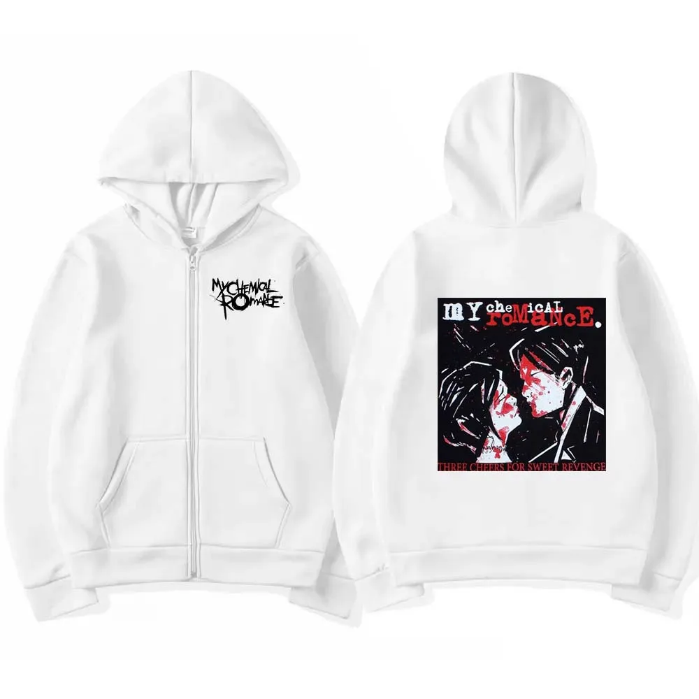 Rock Band My Chemical Romance  - Women'S Fashion Zip Hoodie ulasan dan harga