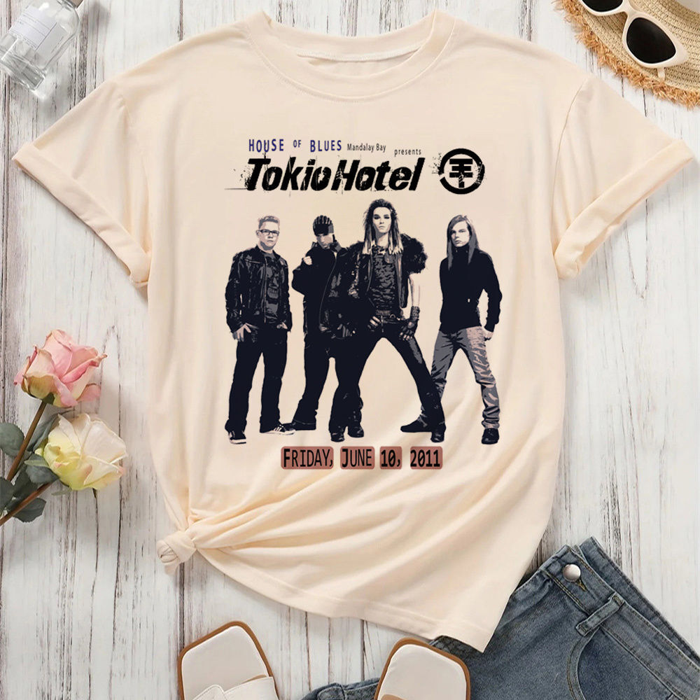 Tokio Hotel t-shirt teen 80s G - Women'S Fashion From The 80S ulasan dan harga